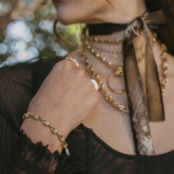 NEW Child of Wild  Serket Goddess Bracelet - Gold - Picture 2 of 9